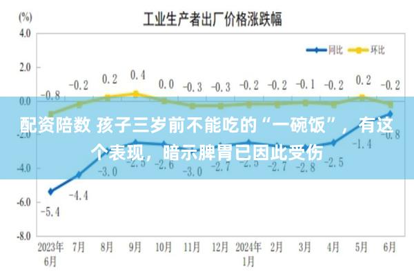 配资陪数 孩子三岁前不能吃的“一碗饭”，有这个表现，暗示脾胃已因此受伤